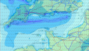 Preview of English Channel - Theyr Forecast Model 0.01°
