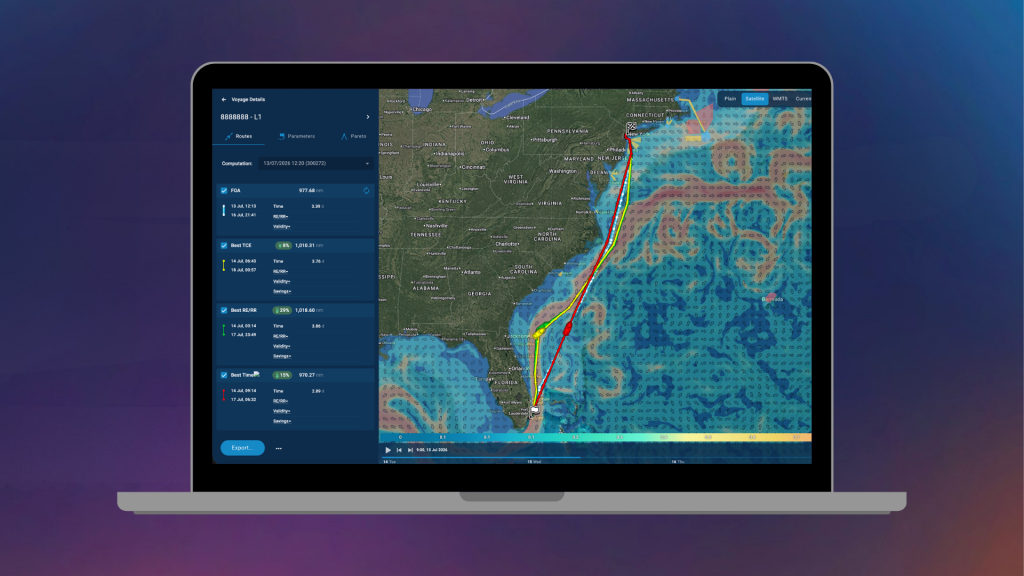 Voyage optimisation for emissions reduction